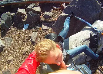 Beach and mall casual sex