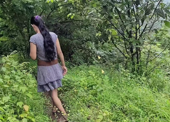 Watch this Indian Desi babe get her tight pussy drilled hard and deep by a horny boy