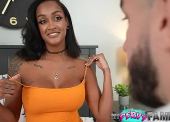 Zoey Sinn predominates her stepbrother with her fat Indian funbags and raunchy fucky-fucky abilities