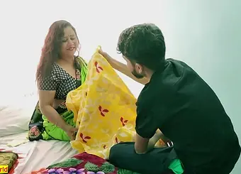 Watch this Indian MILF get down and dirty in a steamy one-night stand orgy!