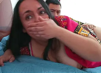 Kellyhot Wifey 1 joins Sonny's Indian step-mom in a mischievous plumb-a-thon