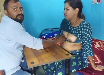 Watch how this hot Indian girlfriend gets her big boobs fingered and pounded by her boyfriend's friend
