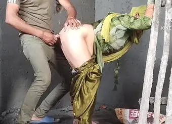 Step-sister-in-law's rump gets wrecked by the boss's employee in a mansion