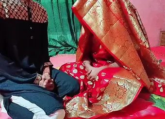 Hot Indian stepmom and stepson have a romantic night together
