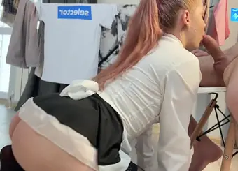 Montana's Vibe, the blonde maid, gets a hardcore fuck from her boss in 4-20 min