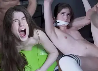 Watch this hot 18-year-old get a workout in without gym membership with a cumshot finish