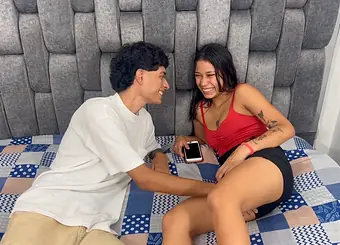 My step-sister-in-law was so shocked by my hot interracial action that she got off on it