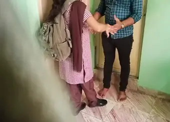 Crazy Indian Student Mastered by Her Step Sister