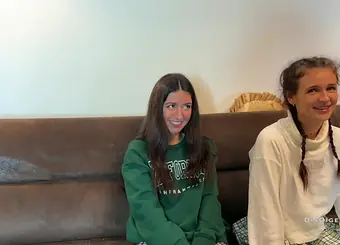 Picked up two sweeties with a buddy and humped them rock-hard . Version 2