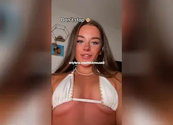 LenaMouse's cock-squeezing labia gets leaked live on Instagram - caught on camera!