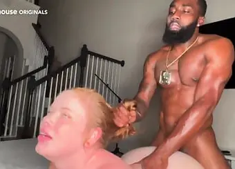 Jade Edwards gets dual-boned in torrid bi-racial act with the Flourish XXX