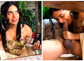 Alexandra Cat's huge caboose and funbags get a rock-hard boning in Indian Shag-fuck