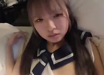 Watch Ayu, the 18yo Latina, guzzle down a hot load in HD