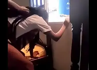 Heroo1 & Leading lady get nasty in the guest room with their step-family member