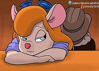 See this anime porn as a sleeping mouse gets her taut bootie fucked rigid in her jumpsuit