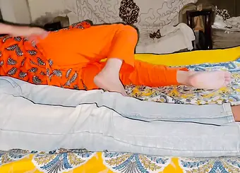 Step sister-in-law in india whips and fucks her naughty step brother-in-law